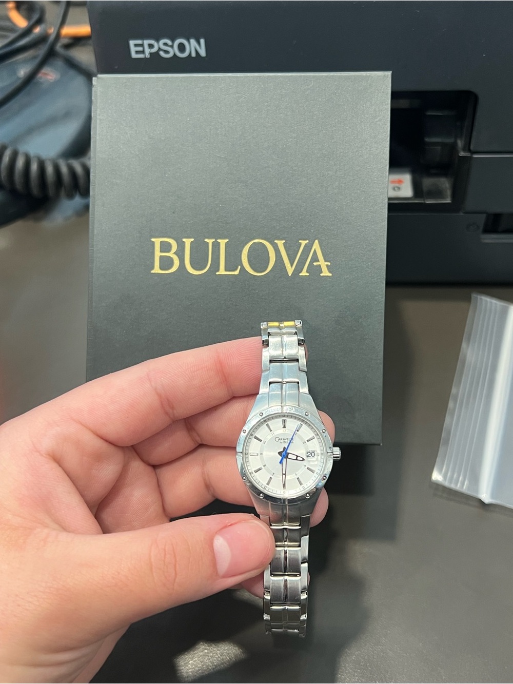 Caravelle by Bulova: Stainless Steel ladies Watch